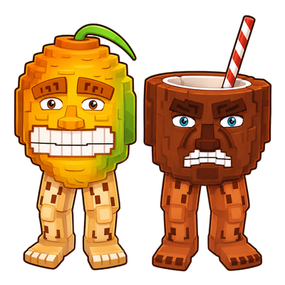 Coco and Mango