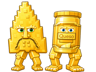 Gold Chipso and Queso