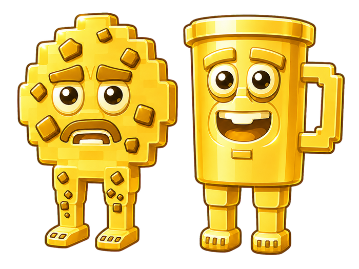 Gold Cooki and Milki